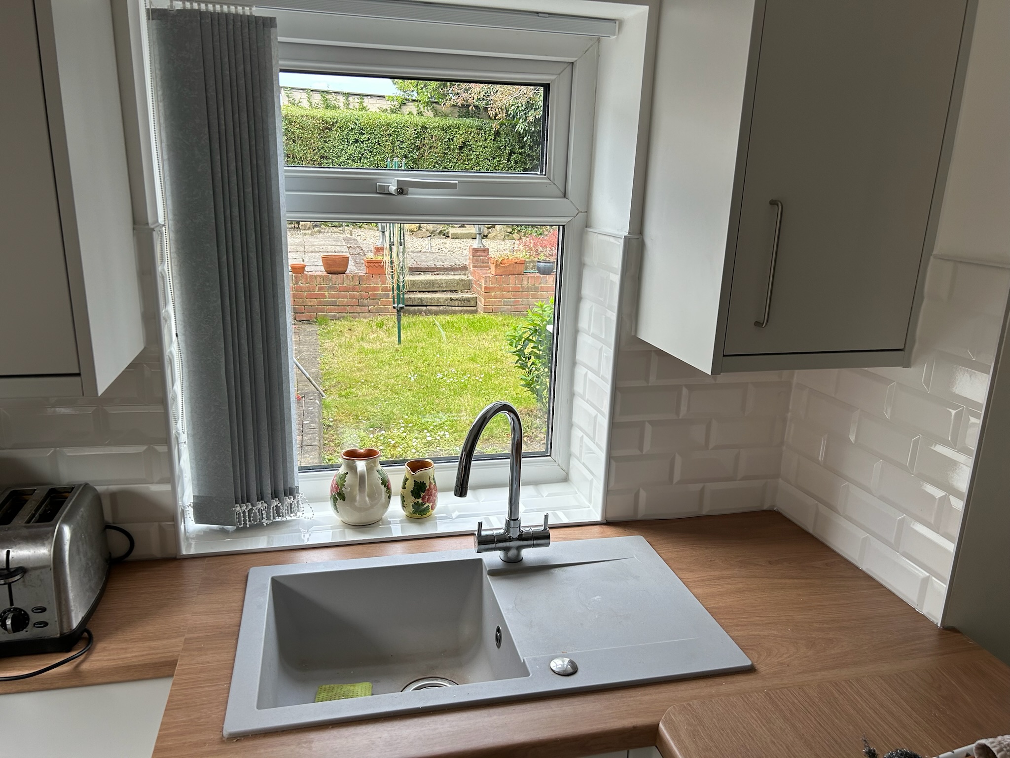 Kitchen Fitting with modern sink